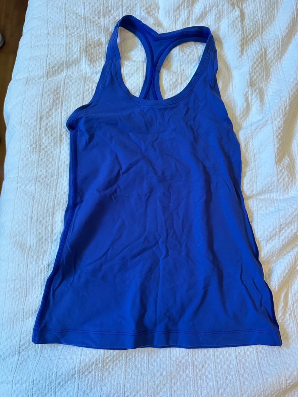 Blue Lululemon Racerback Tank Top